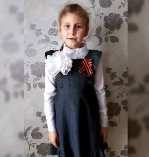 Брянская школьница принимает участие во всероссийском конкурсе «Спасибо за Победу»