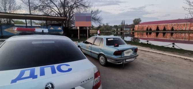 В Новозыбкове поймали пьяного 24-летнего водителя Mitsubishi
