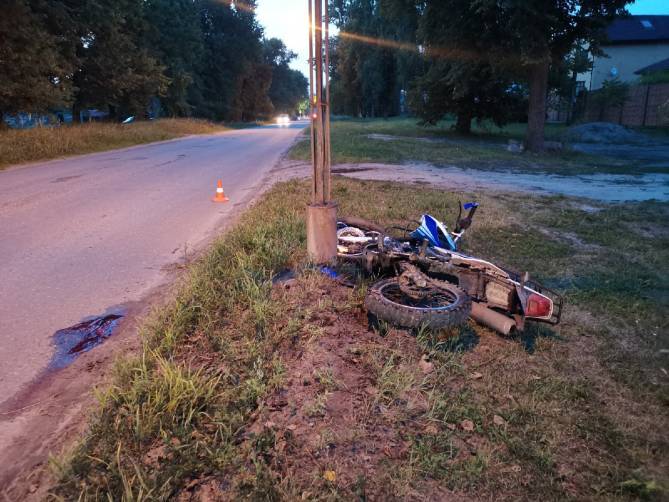 На Брянщине за месяц в ДТП с мотоциклами погибли пять человек