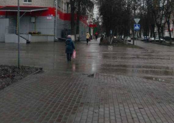 В Брянске сняли на фото пешеходов-камикадзе возле БГТУ