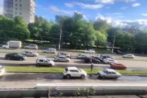 В Брянске массовое ДТП произошло на проспекте Московском
