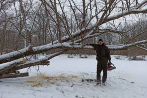 Брянские активисты приступили к расчистке русла реки Снежеть