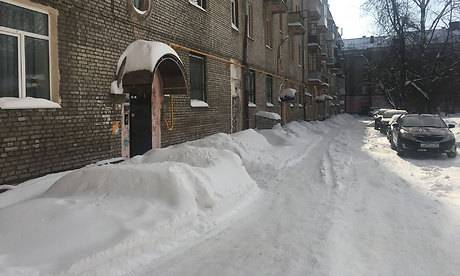 В Брянске управляющим компаниям указали на плохую уборку снега во дворах