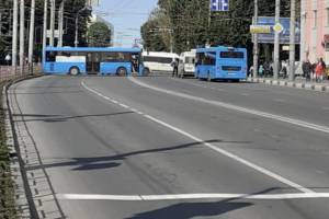 Из-за «Кросса нации» центр Брянска перекрыли автобусами