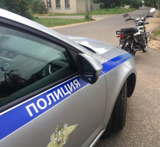 В Новозыбкове задержали 13-летнего водителя мопеда