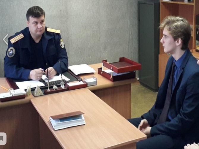 В Новозыбкове главный брянский следователь провел приём