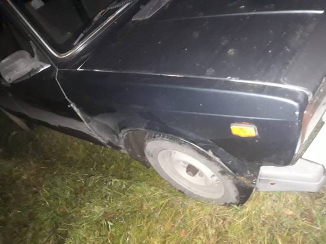 Под Климово водитель разбил голову сидевшему на дороге мужчине