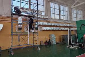 В Брянске капремонт спортшколы «Торпедо» выполнен почти на 70%