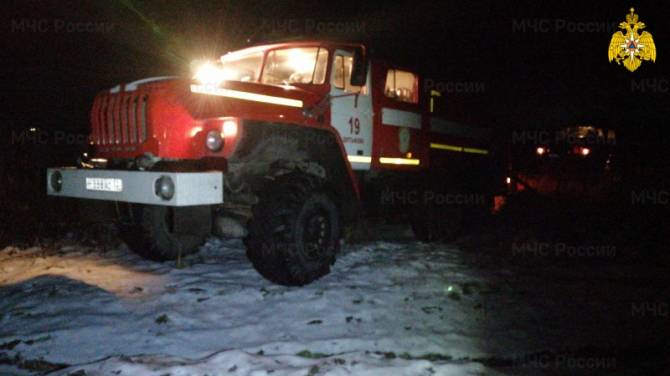 В Дятьковском районе сгорела дача