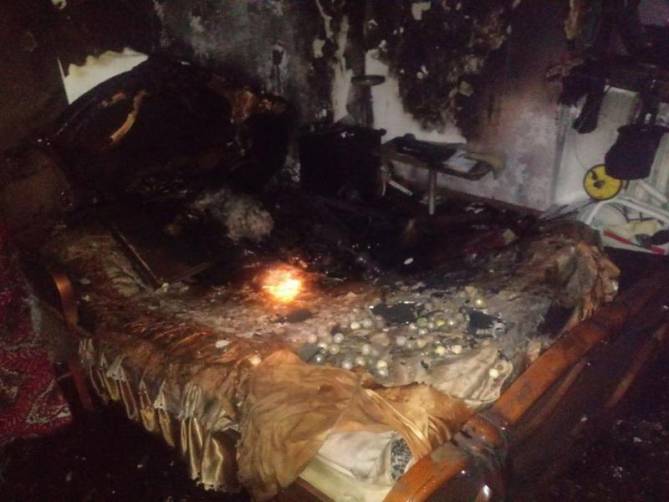 В брянском селе горела постель в жилом доме: есть пострадавшие