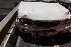 В Брянске водитель Nissan врезался в Audi и покалечил 21-летнего парня 
