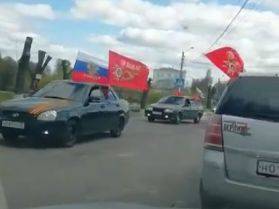 В Новозыбкове прошел автопробег в честь Дня Победы