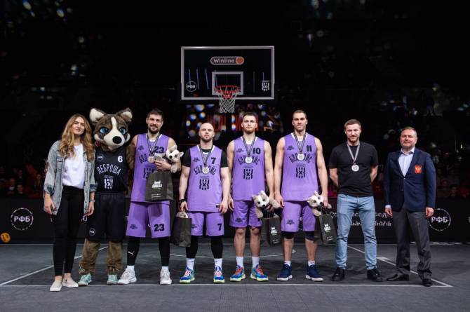 Брянские «Бэд Бойс» завоевали серебро чемпионата России по баскетболу 3х3