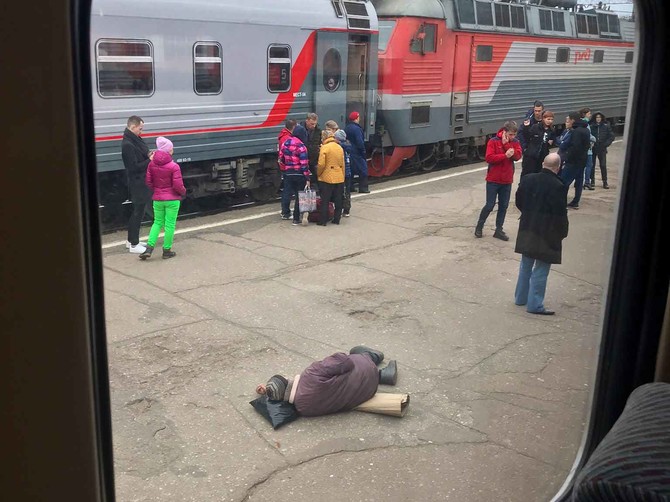 Железнодорожный вокзал в Брянске поразил фотографа из Москвы