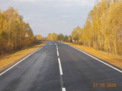 Между Стародубом и Климово обновили 8 километров дороги