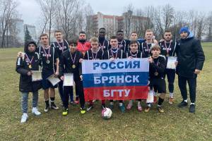 Студенты БГТУ выиграли чемпионат по футболу среди брянских вузов