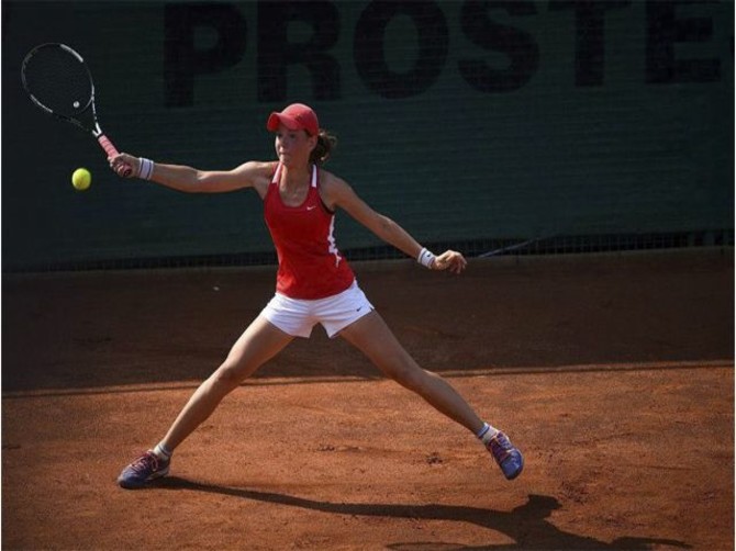Брянская теннисистка Влада Коваль выступила в Стамбуле