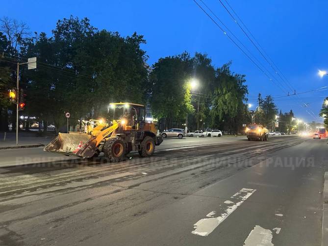В Брянске начался ремонт улицы Красноармейской