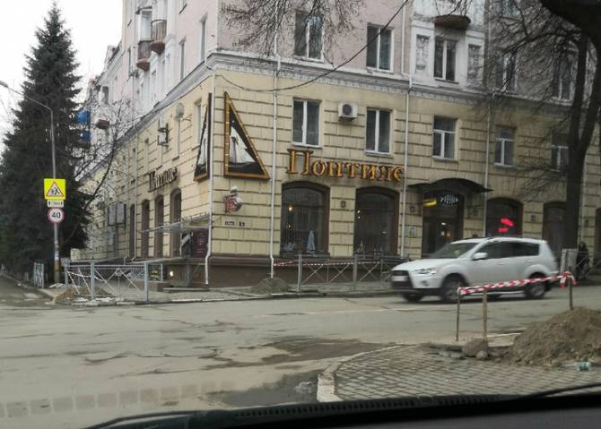 В Брянске «воскрес» пешеходный переход возле школы №5 