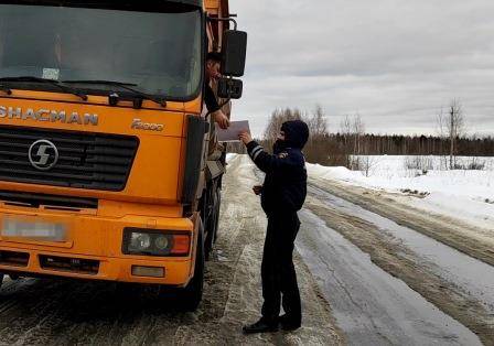 В Брянске наказали 52 водителя грузовиков