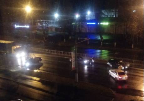 В Брянске 4 автомобиля попали в массовое ДТП