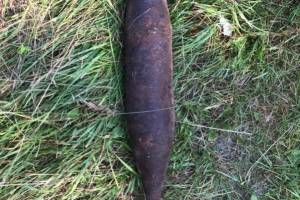 В Сельцо у частного дома по улице Кирова нашли артиллерийский снаряд 