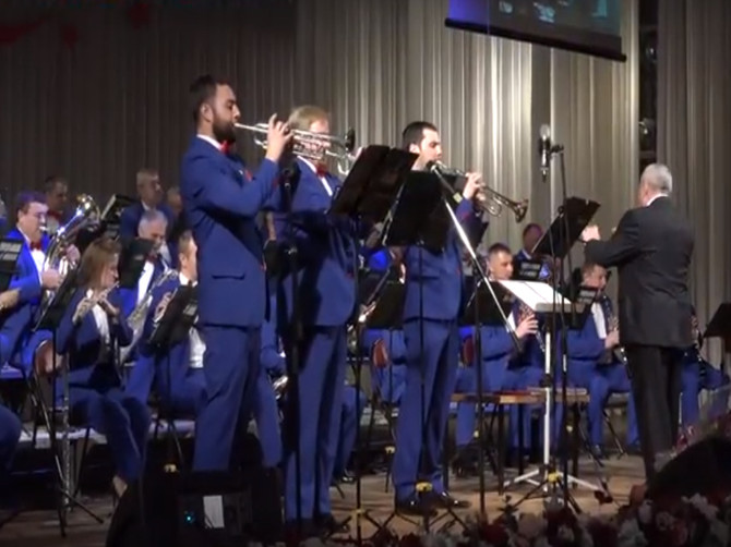 Брянский духовой оркестр отметил 15-летний юбилей