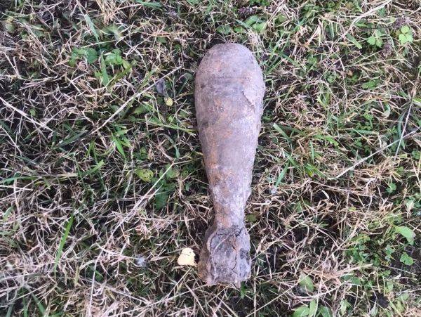 Возле села в Дубровском районе нашли минометную мину