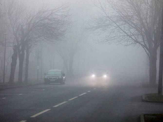 В Брянской области из-за тумана введен желтый уровень погодной опасности