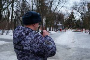 В Брянске на новогодних праздниках порядок обеспечат 200 росгвардейцев