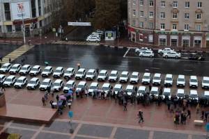 Брянским больницам передали 42 медицинских автомобиля