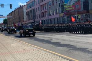 В Брянске начался марш в честь 75-й годовщины Великой Победы