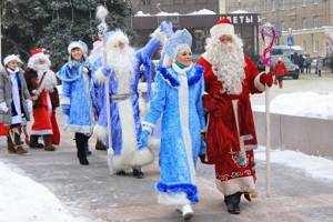 В Брянске сразились за звание лучшего Деды Морозы