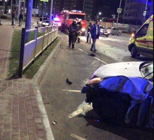 Крупное ДТП на дороге к брянскому ТРЦ «Аэропарк» устроил 19-летний парень 