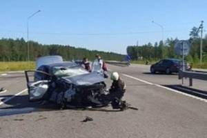 Брянский водитель устроил серьезную аварию в Белоруссии