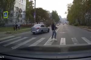 В Брянске наказали водителя за опасный выезд на встречку