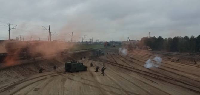 У станции Брянск-Льговский «диверсанты» атаковали железную дорогу