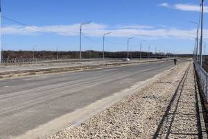 В Брянске завершается строительство участка новой дороги-дамбы