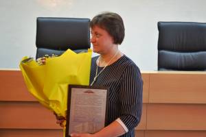 Судью Брянского областного суда Евгению Апокину проводили в отставку