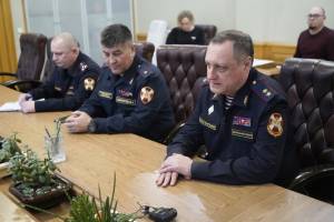 Брянск посетил начальник ГУ вневедомственной охраны Росгвардии Александр Грищенко
