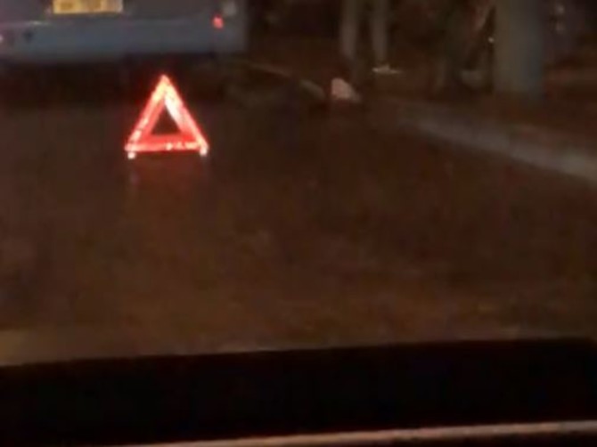 В Брянске госпитализировали сбитого автобусом человека