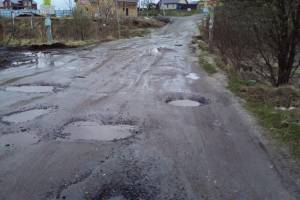 Брянцы пожаловались на убитую дорогу в Толмачево