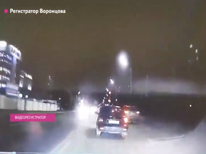 В Брянске появилось видео с регистратора виновника жуткого ДТП на Речной