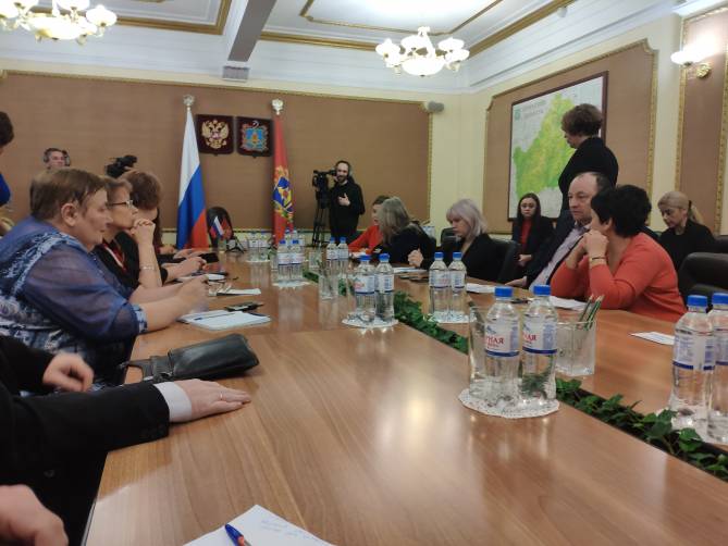 Губернатор Александр Богомаз встретился с брянскими журналистами