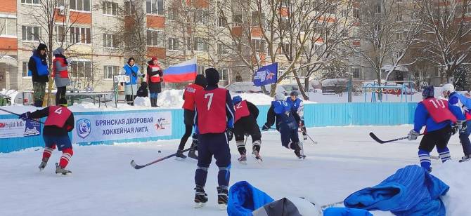 В Брянске стартовал финал турнира по дворовому хоккею 