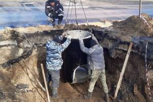 В Брянске начался ремонт дороги по улице Речной
