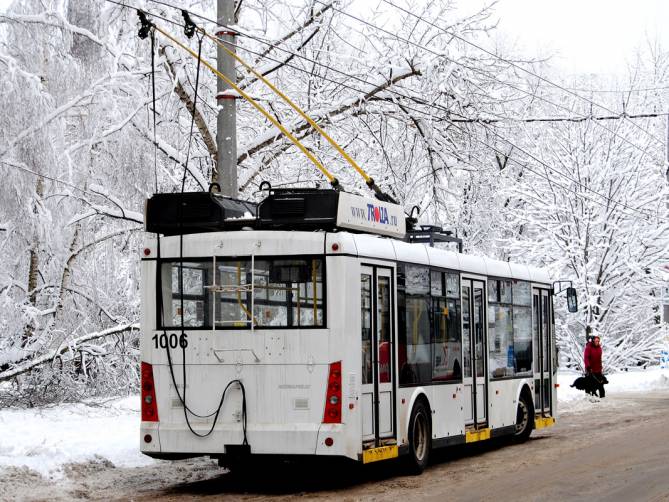 В Брянске изменится график движения троллейбуса №5