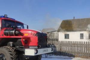 Пожар в Жуковском районе унес жизнь 49-летнего мужчины
