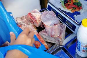 В Навле на ярмарках продавали мясо без дезинфицирующих средств