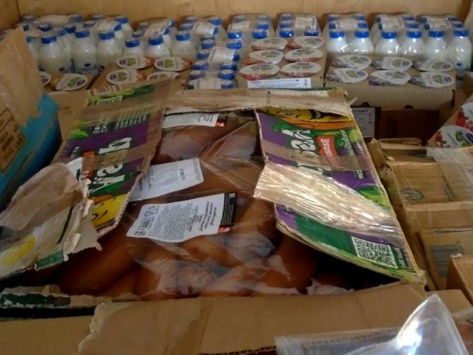 За месяц на Брянщину не пустили 1,8 тонны белорусских мяса и молочки